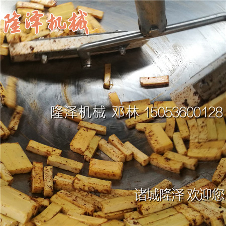 隆泽全自动炒菜机炒菜过程