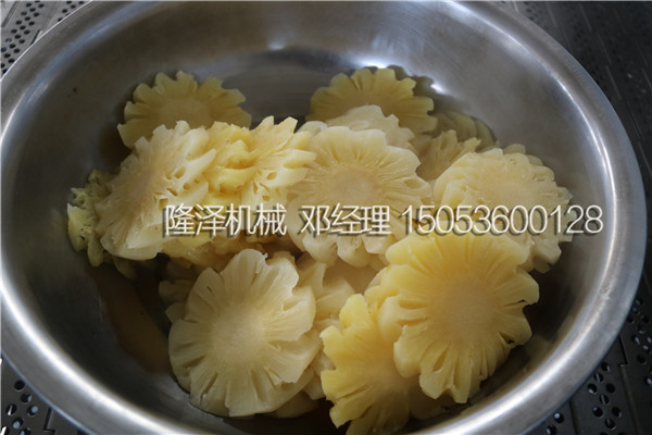 欢迎福建晋江客户来厂考察蜜饯菠萝设备
